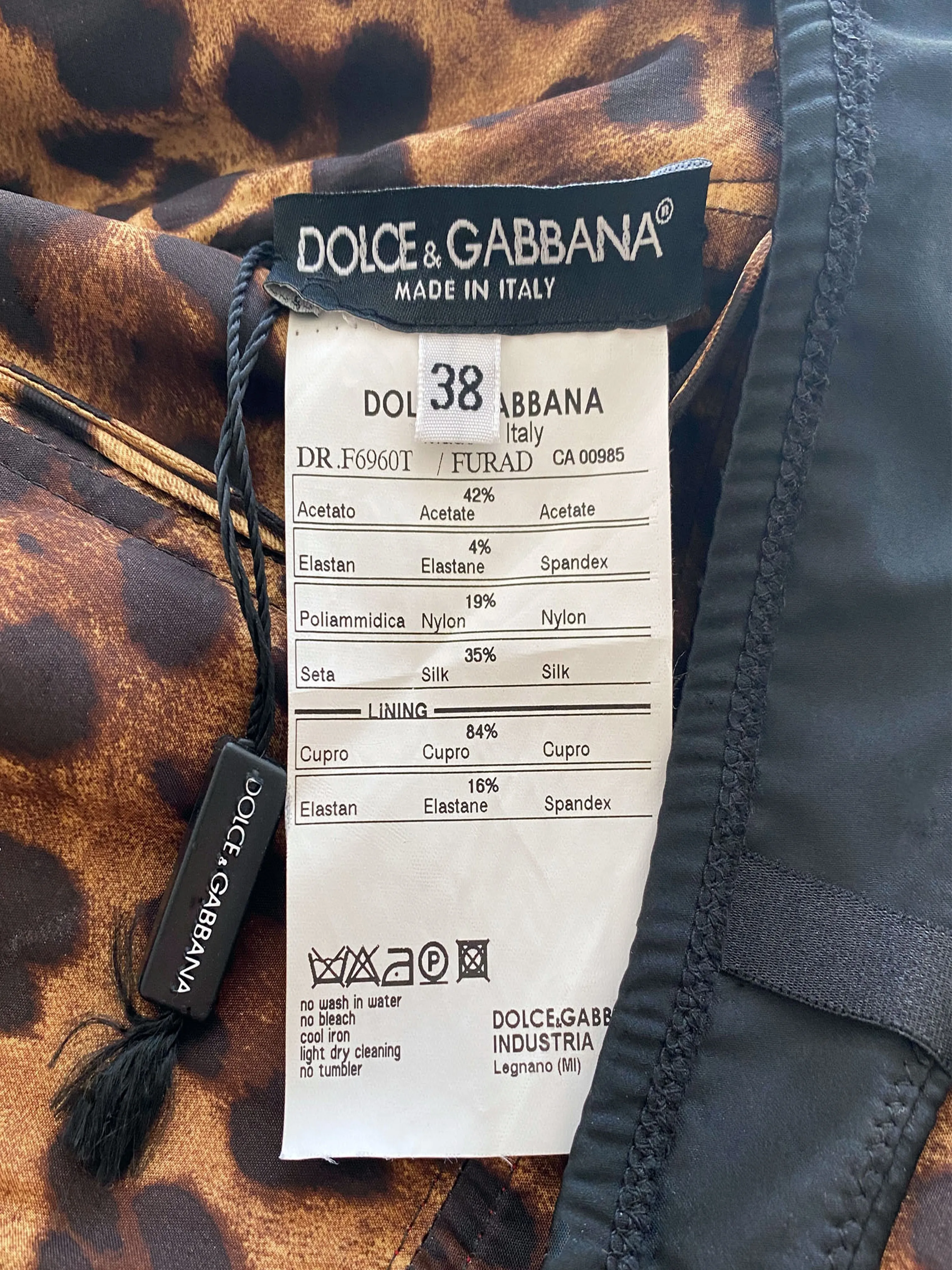 Dolce & Gabbana Y2K Corset Dress