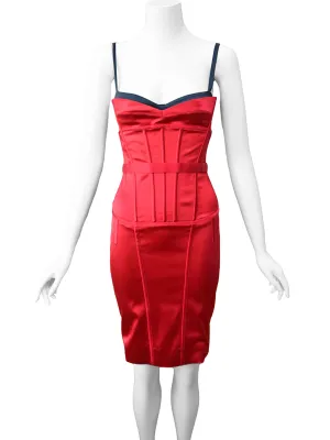 Dolce & Gabbana Y2K Corset Dress