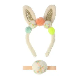 Easter Pompom Bunny Ear Dress Up