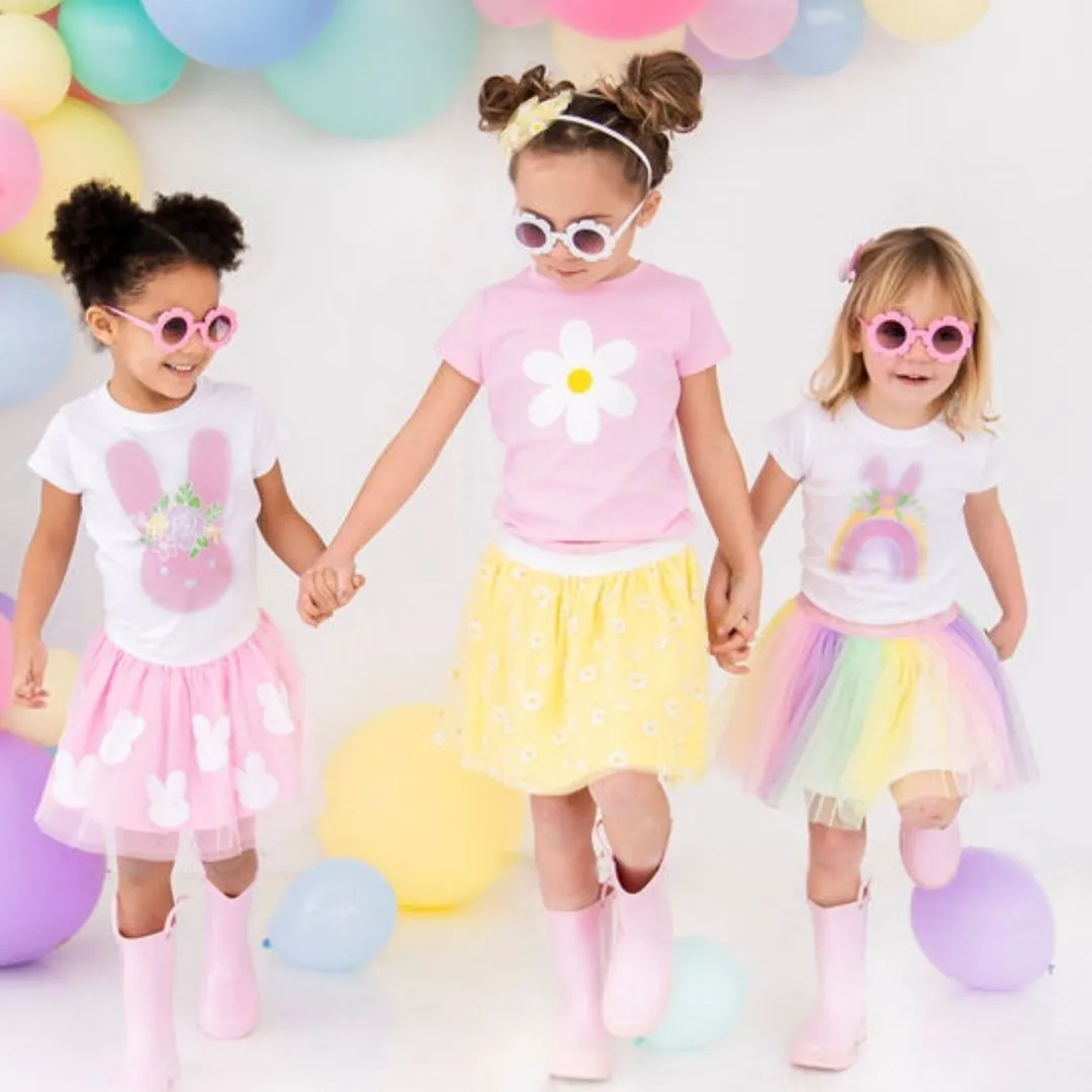 Easter Sequin Bunny Pink Tutu