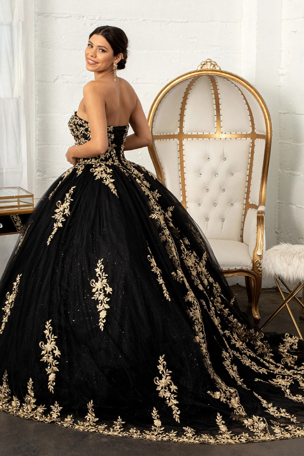 Elizabeth K Quincenera Dress GL3016