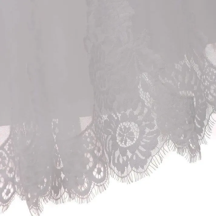Elodie Applique Dress - Ivory