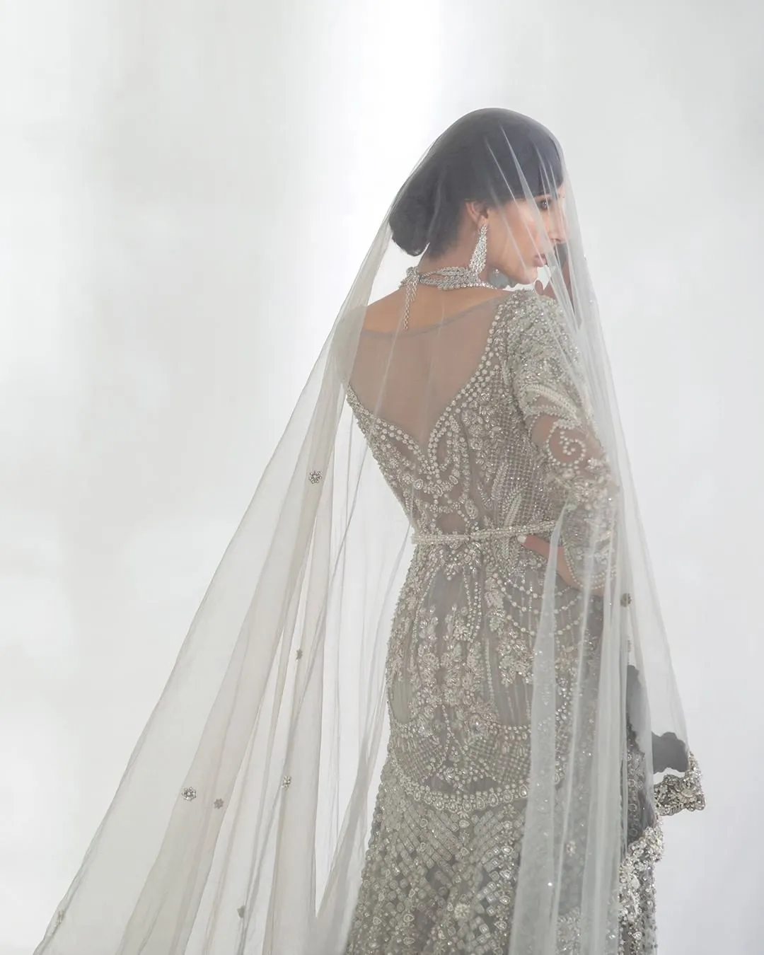 Embellished Heavy Bridal Lehenga Indian Bridal Wear