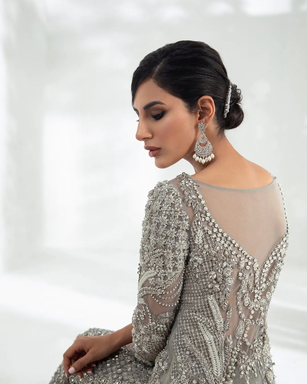 Embellished Heavy Bridal Lehenga Indian Bridal Wear