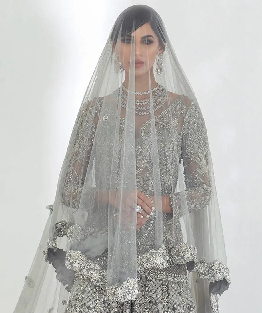 Embellished Heavy Bridal Lehenga Indian Bridal Wear