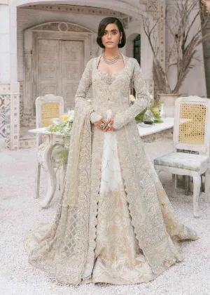 Embellished Indian Bridal Lehenga Front Open Gown #BN1159