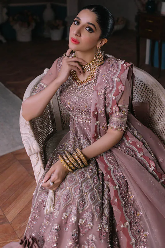 Embellished Pishwas and Lehenga Pakistani Wedding Dress