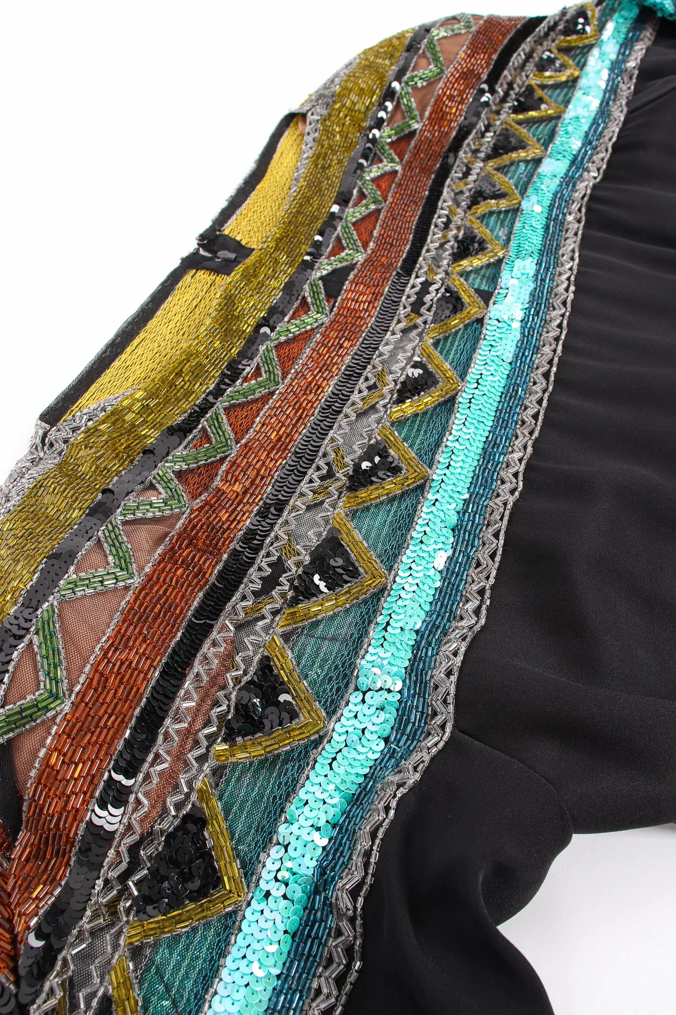 Embellished Yoke Gown