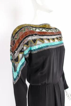 Embellished Yoke Gown
