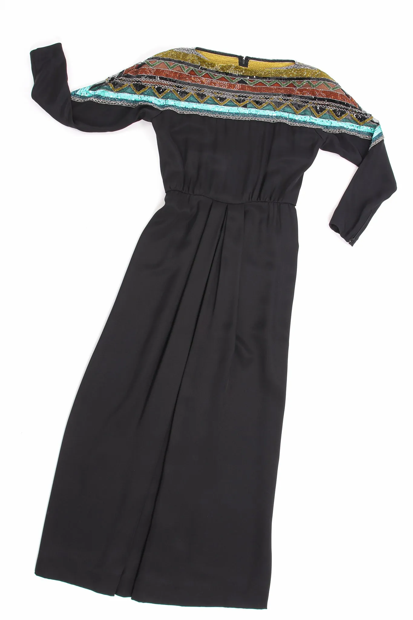 Embellished Yoke Gown