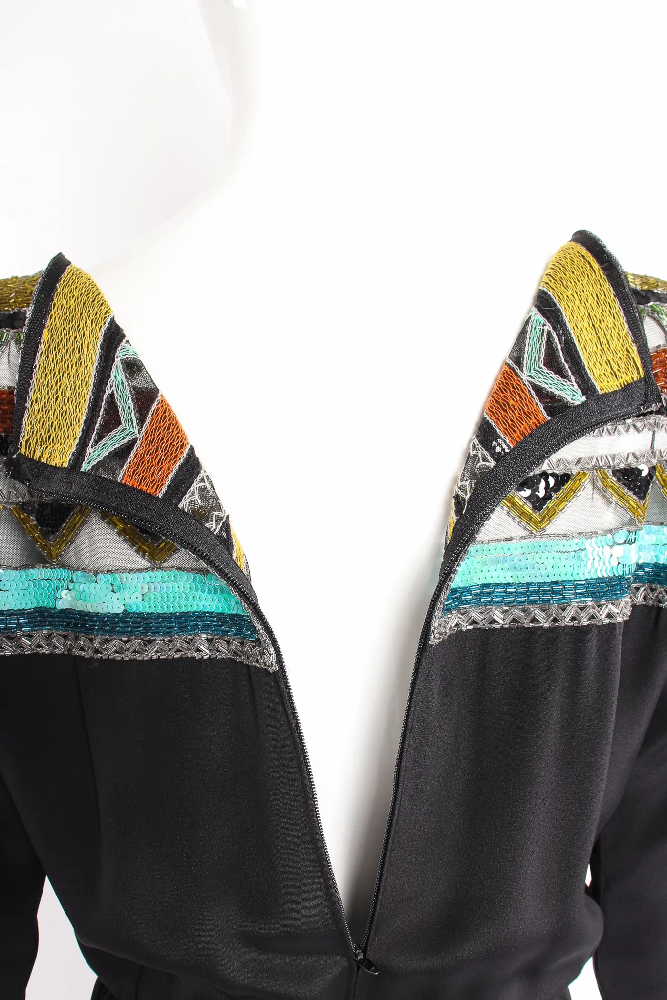 Embellished Yoke Gown