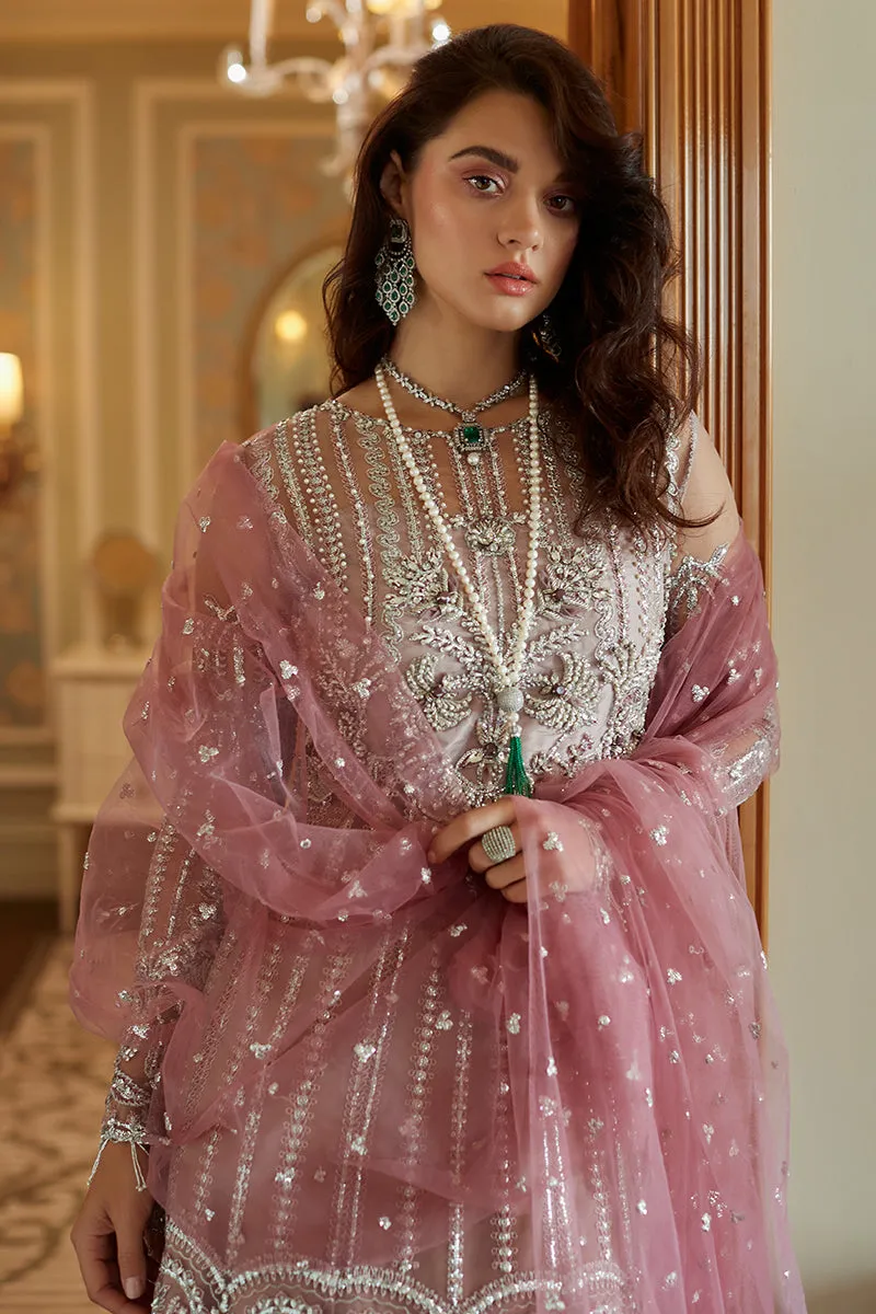 Embroidered Pakistani Wedding Dress in Sharara Style