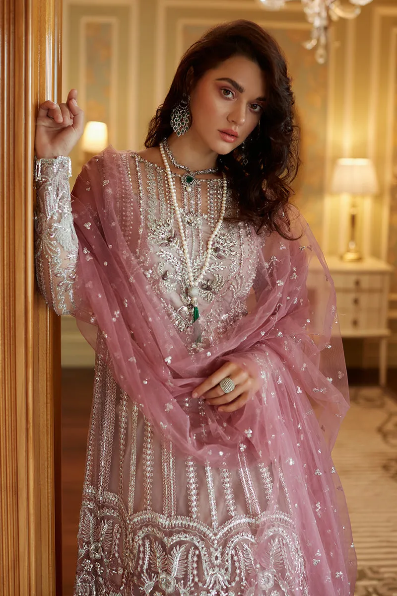 Embroidered Pakistani Wedding Dress in Sharara Style