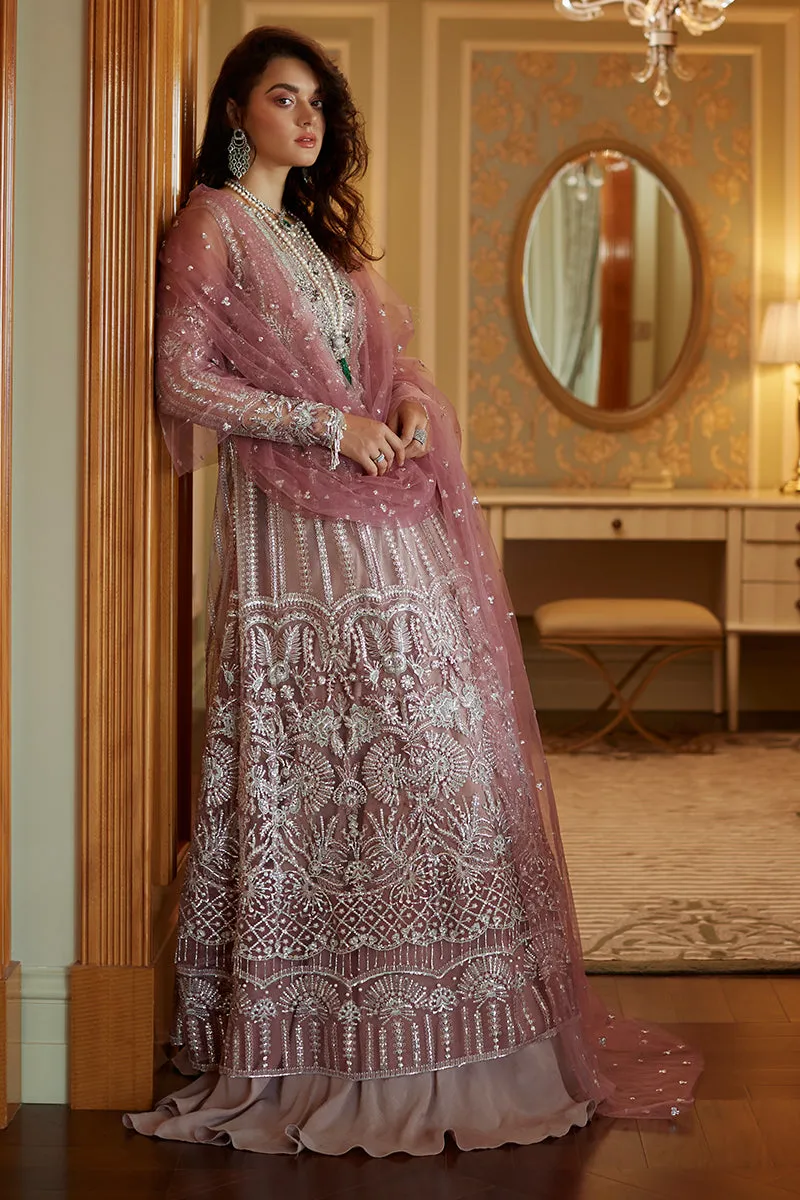Embroidered Pakistani Wedding Dress in Sharara Style