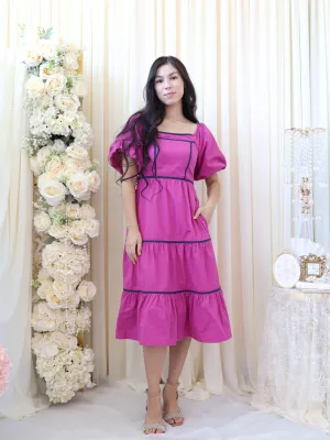 Emi Dress - Magenta