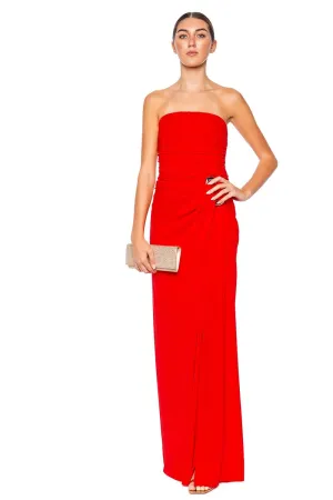 Emma Strapless Bustier Gown