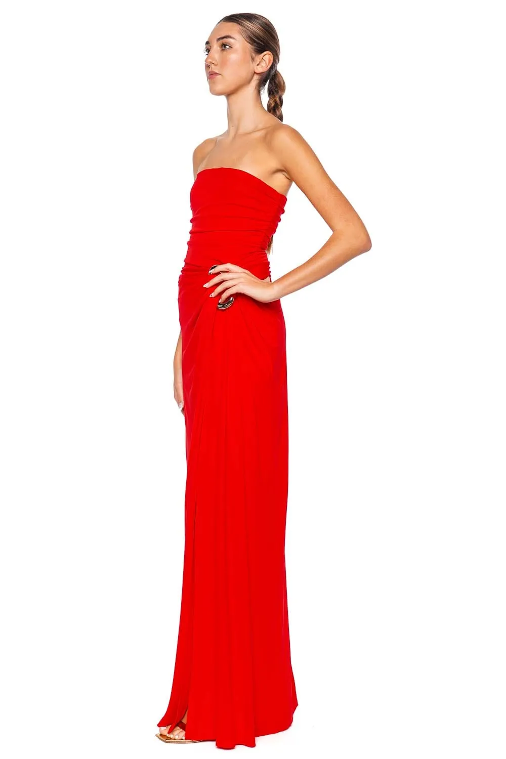 Emma Strapless Bustier Gown