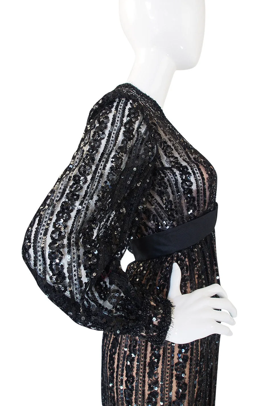 Exceptional 1960s Sequin Donald Brooks Dress