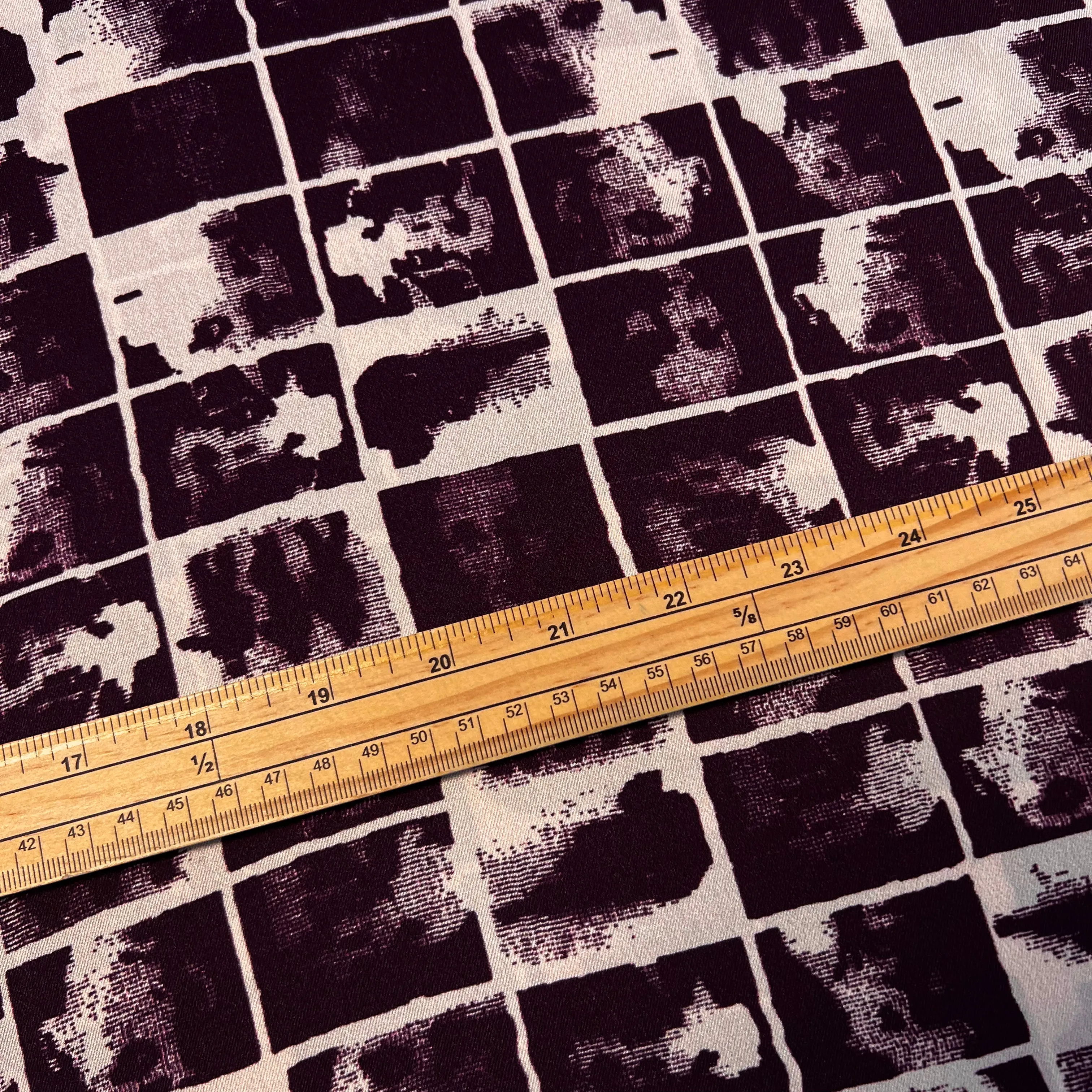 Faces Of Me Sateen Dress Fabric