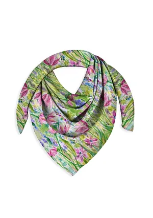 Field of Dreams Silk Scarf