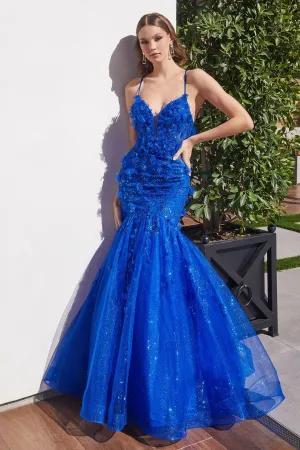 FLORAL MERMAID GOWN