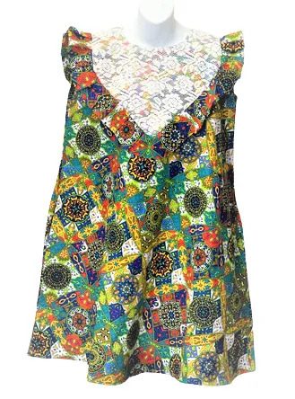 FLOWER PRINT DRESS
