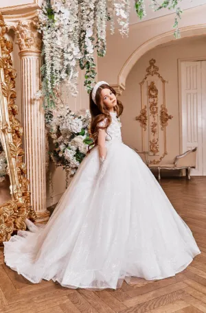 Glamour White Dresses for First Holy Communion