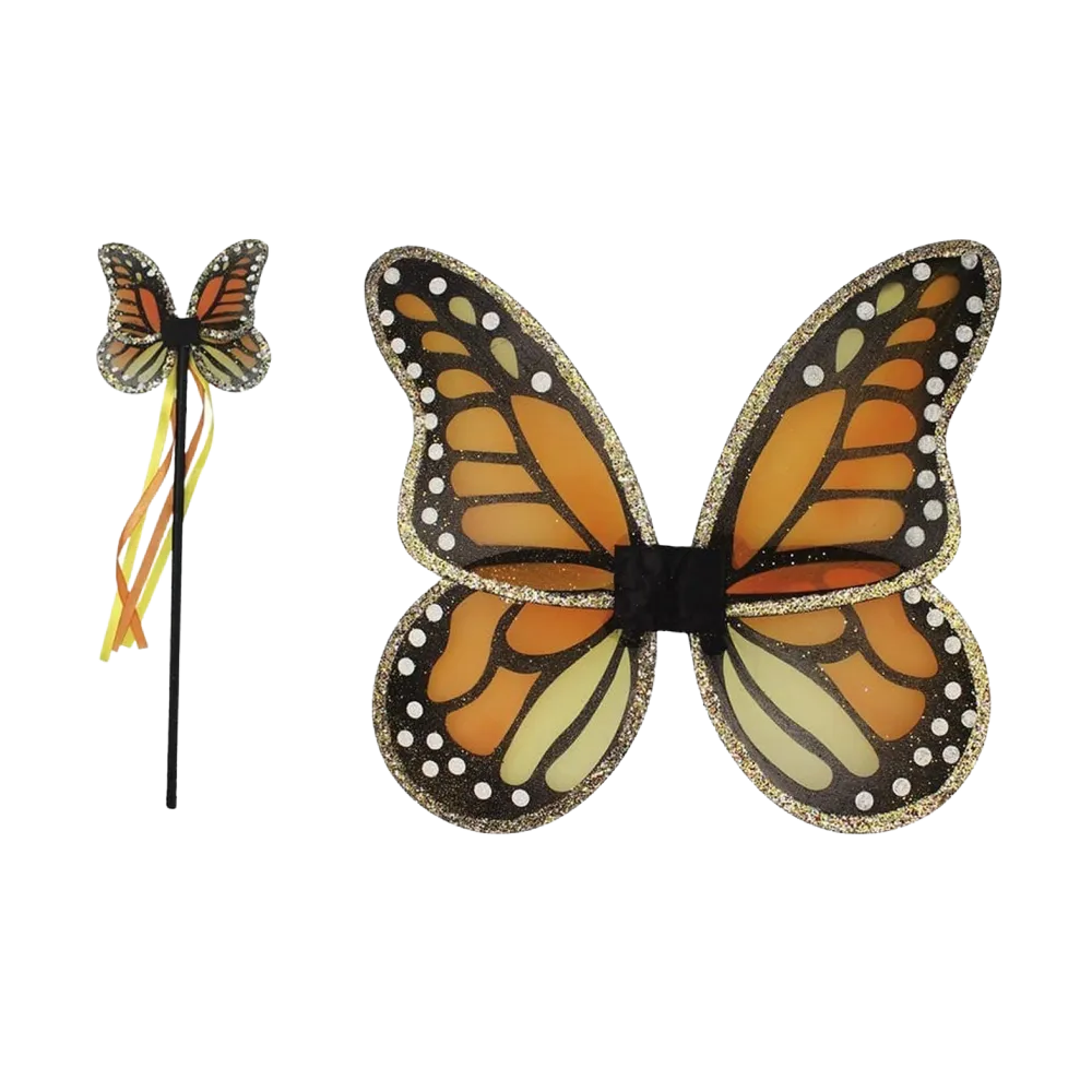 GP - Monarch Wings, & Wand Set