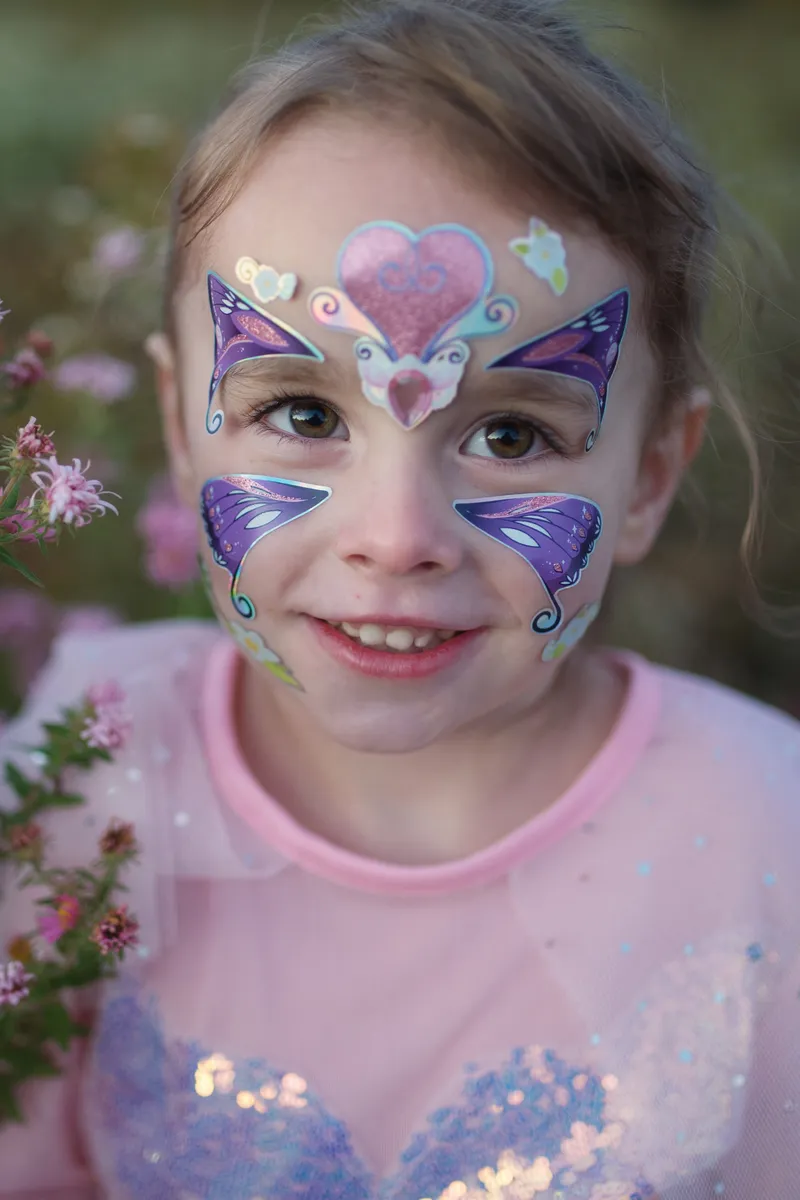 Great Pretenders Butterfly Fairy Face Stickers