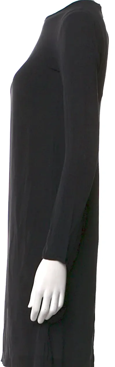 Gucci Italy. Vintage 2001 Collection by Tom Ford. Black Silk Mini Dress