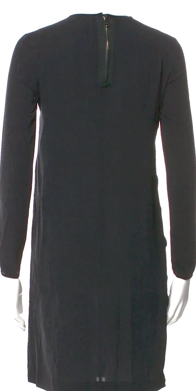 Gucci Italy. Vintage 2001 Collection by Tom Ford. Black Silk Mini Dress