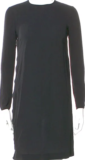 Gucci Italy. Vintage 2001 Collection by Tom Ford. Black Silk Mini Dress