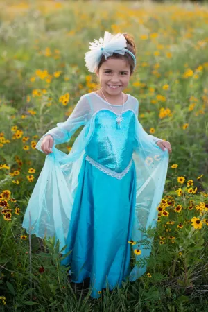 Ice Queen Dress with Cape
