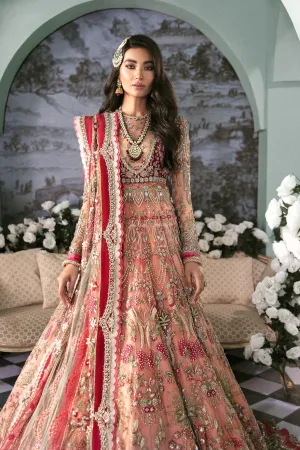 Indian Multicolor Stone Work Bridal Lehenga #BN1168