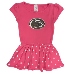 Infant Penn State Polka Dot Dress