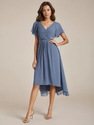 Jerry dusky navy bridesmaid dress s10 Express NZ wide