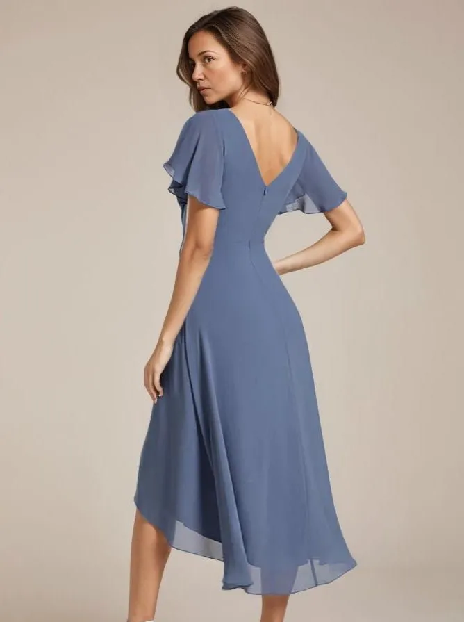 Jerry dusky navy bridesmaid dress s10 Express NZ wide