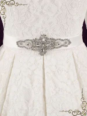 Jeweled Satin Sash SA2001