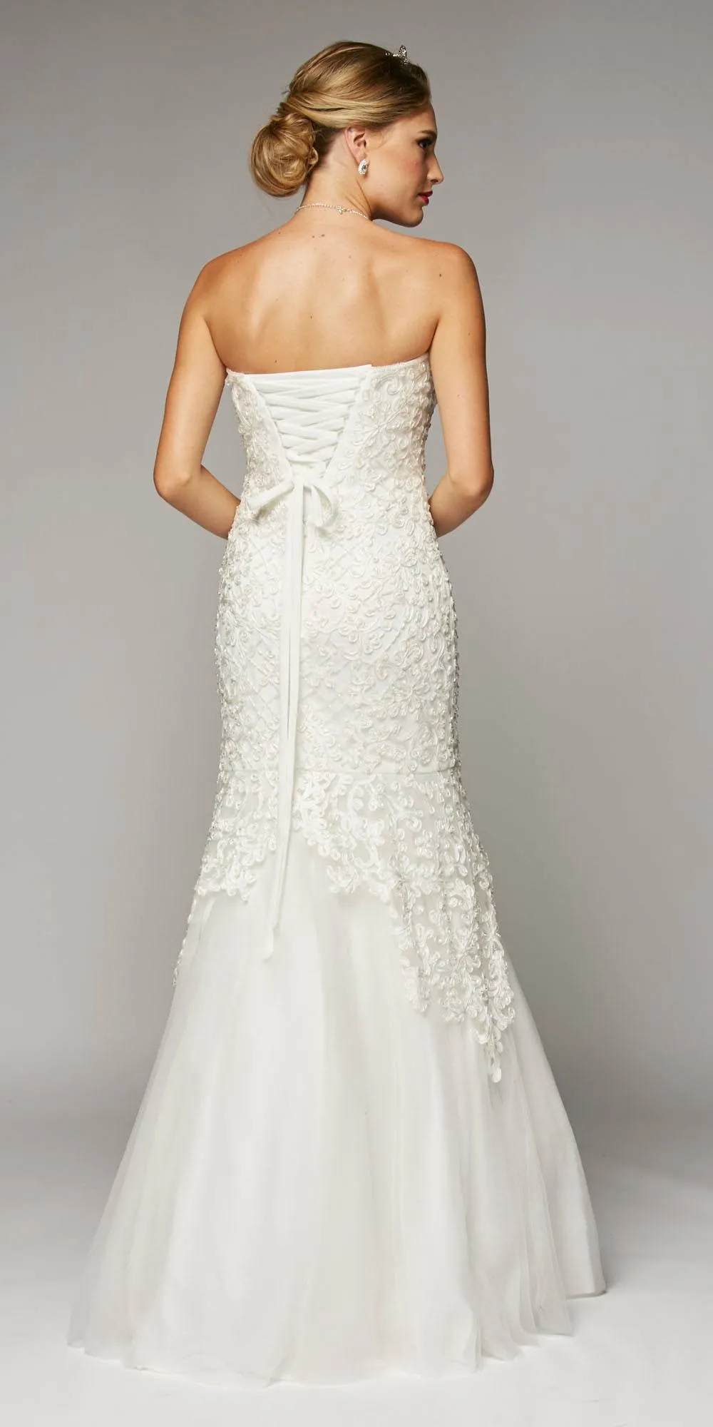 Juliet 644 Sweetheart Neckline Mermaid Style Prom Gown