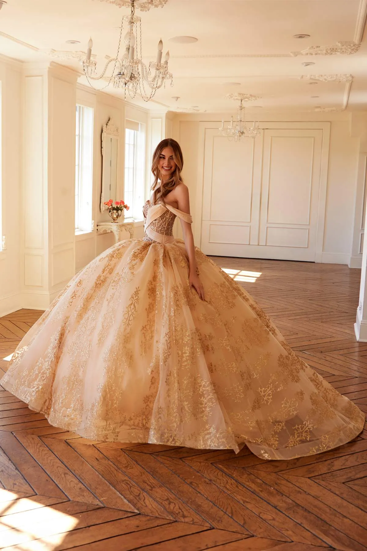 Juliet JT1488H Royal Princess A-Line Ball Gown Quinceanera