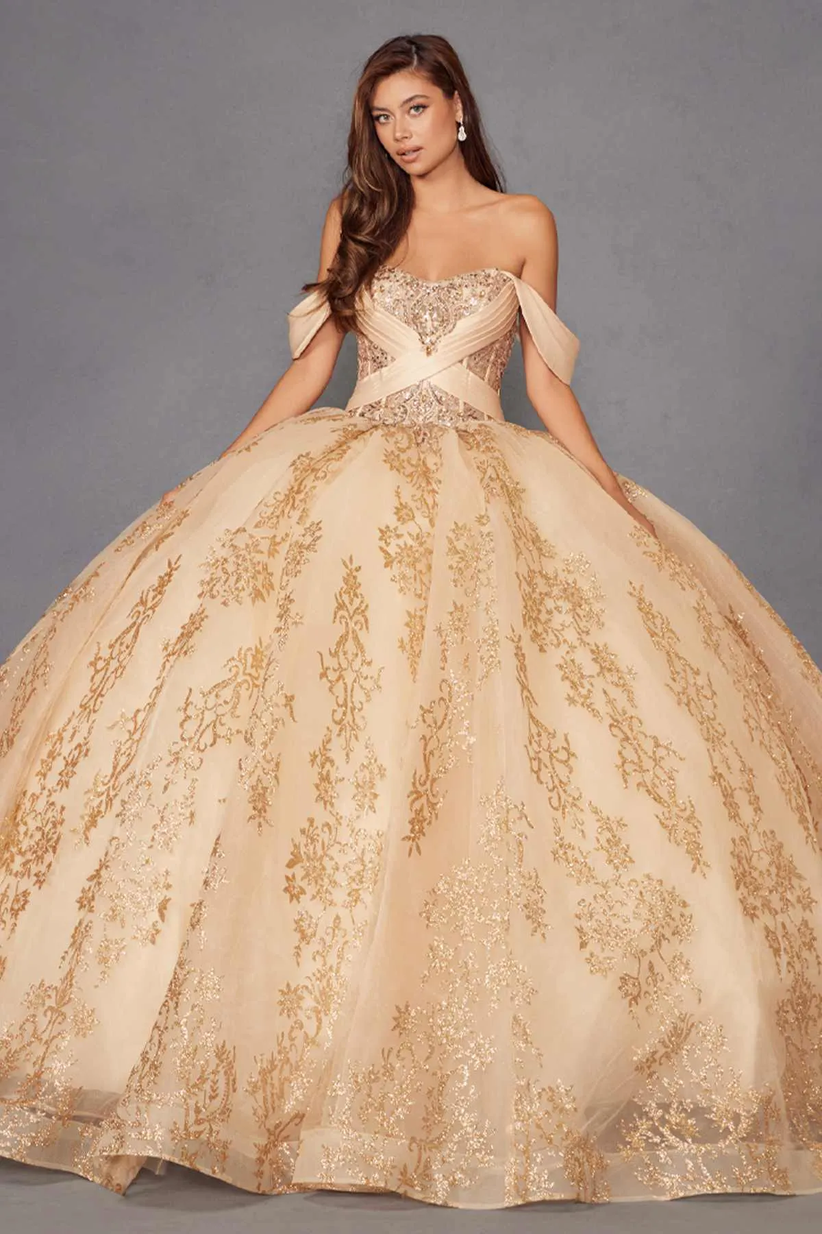 Juliet JT1488H Royal Princess A-Line Ball Gown Quinceanera