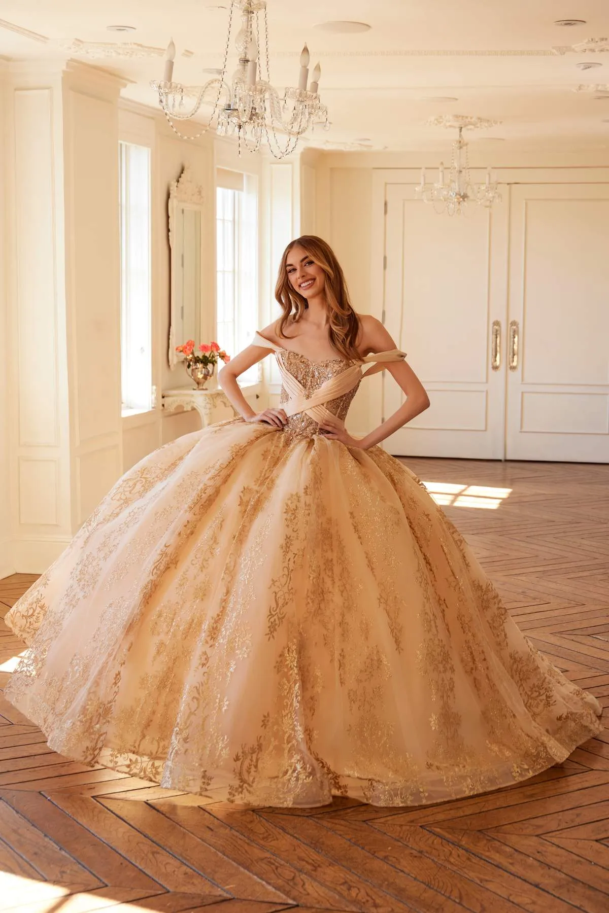 Juliet JT1488H Royal Princess A-Line Ball Gown Quinceanera