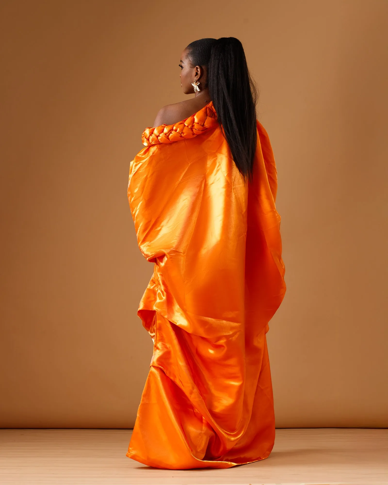Juno Off-the-Shoulder Maxi (Orange)