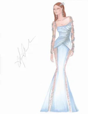 Katrina's Custom Gown