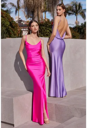 Ladivine BD7012 Cowl neckline drape back