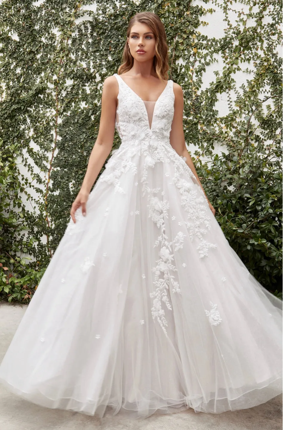 LaDivine by Cinderella Divine A1028W Wedding Gown