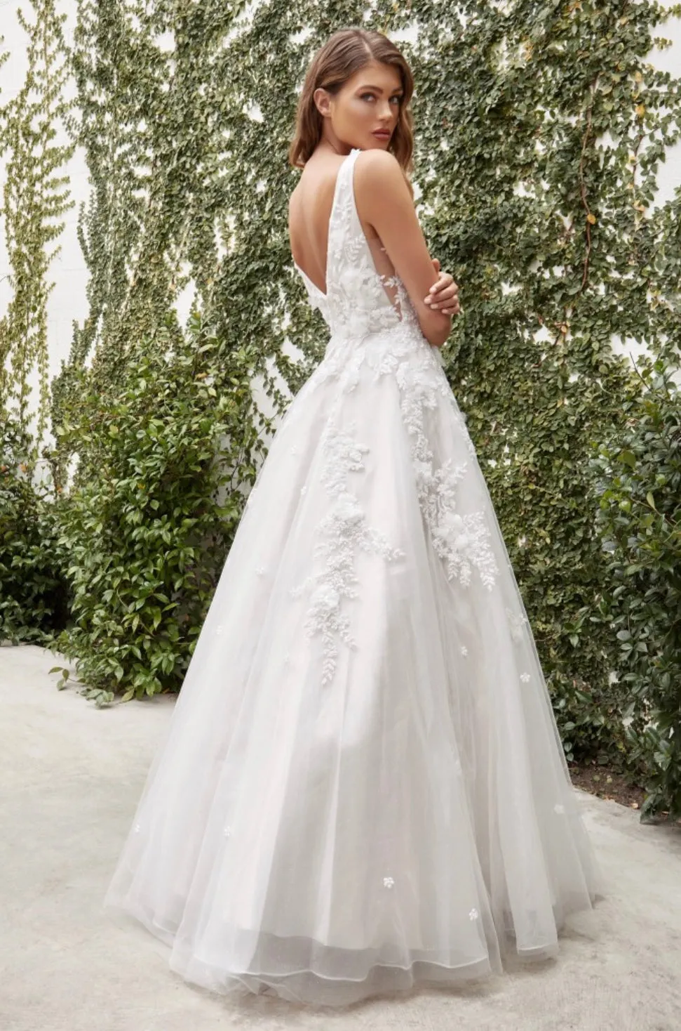 LaDivine by Cinderella Divine A1028W Wedding Gown