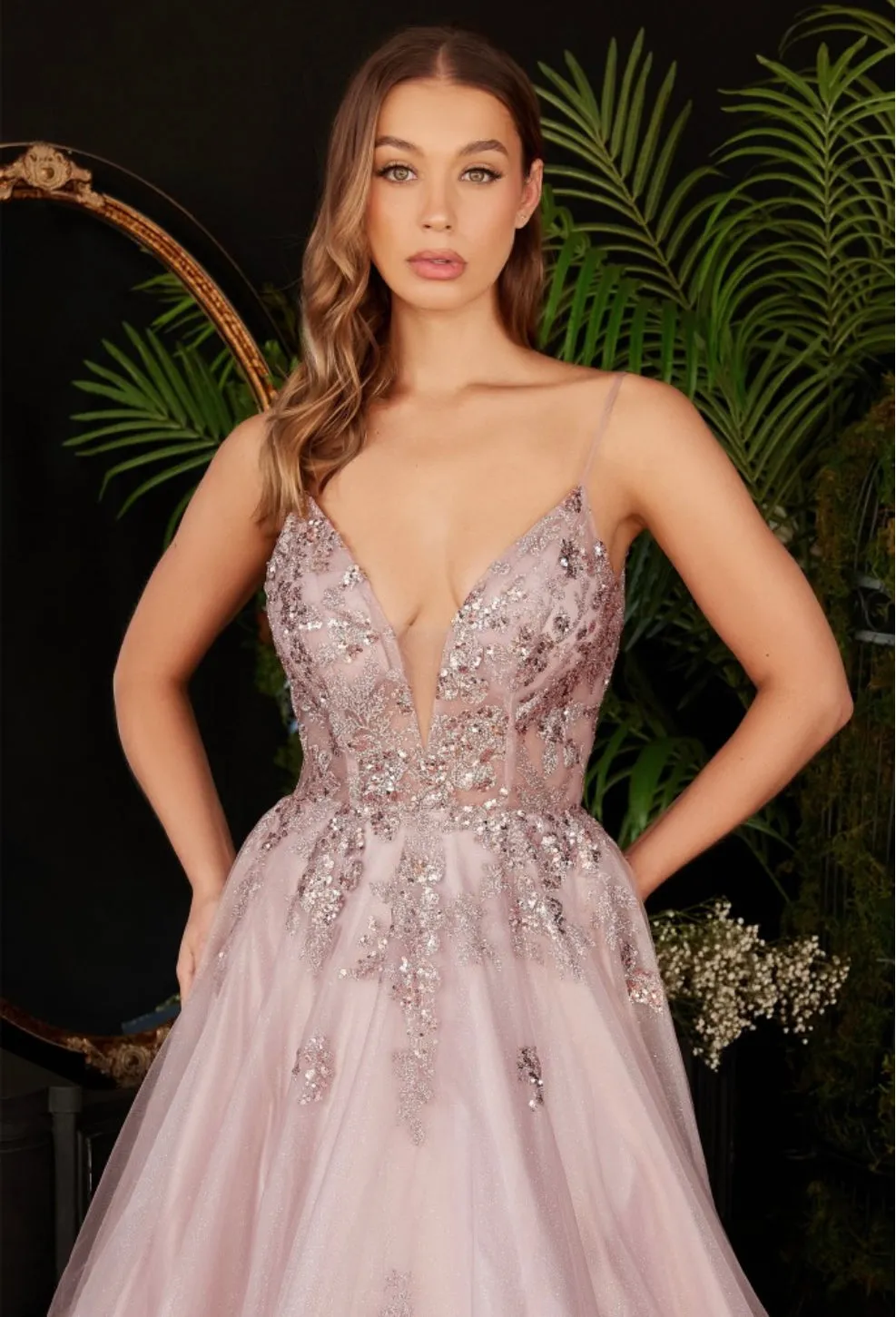 LaDivine by Cinderella Divine CB117 Evening Gown