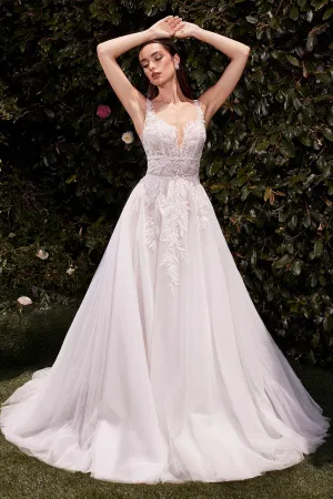 Ladivine CDS511W Dress Lace and Tulle Bridal Ball Gown