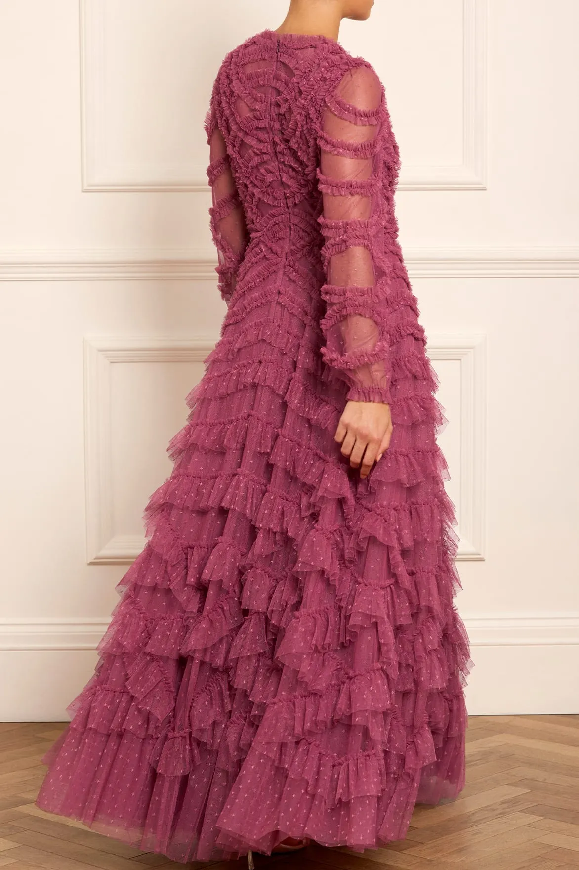 Lana Round Neck Gown